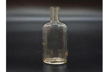 大正〜昭和初期　落ち着いた佇まいのボトル瓶5点セット(ガラスビン、ガラス瓶、硝子、薬瓶、花瓶、花入、花器)(R-076946)