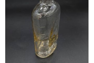 大正〜昭和初期　落ち着いた佇まいのボトル瓶5点セット(ガラスビン、ガラス瓶、硝子、薬瓶、花瓶、花入、花器)(R-076946)