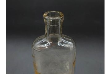 大正〜昭和初期　落ち着いた佇まいのボトル瓶5点セット(ガラスビン、ガラス瓶、硝子、薬瓶、花瓶、花入、花器)(R-076946)