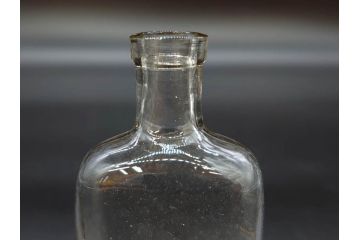 大正〜昭和初期　落ち着いた佇まいのボトル瓶5点セット(ガラスビン、ガラス瓶、硝子、薬瓶、花瓶、花入、花器)(R-076946)