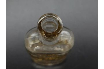 大正〜昭和初期　落ち着いた佇まいのボトル瓶5点セット(ガラスビン、ガラス瓶、硝子、薬瓶、花瓶、花入、花器)(R-076946)
