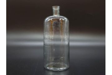 大正〜昭和初期　レトロな雰囲気を盛り上げるボトル瓶5点セット(ガラスビン、ガラス瓶、硝子、薬瓶、花瓶、花入、花器)(R-076947)