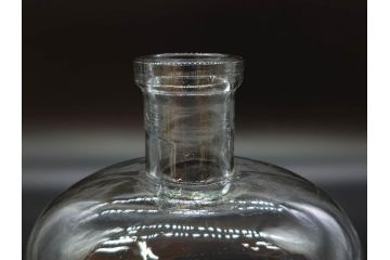 大正〜昭和初期　レトロな雰囲気を盛り上げるボトル瓶5点セット(ガラスビン、ガラス瓶、硝子、薬瓶、花瓶、花入、花器)(R-076947)