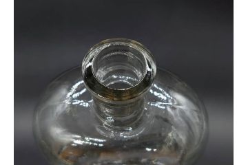 大正〜昭和初期　レトロな雰囲気を盛り上げるボトル瓶5点セット(ガラスビン、ガラス瓶、硝子、薬瓶、花瓶、花入、花器)(R-076947)