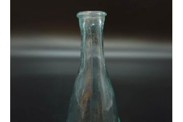 大正〜昭和初期　レトロな雰囲気を盛り上げるボトル瓶5点セット(ガラスビン、ガラス瓶、硝子、薬瓶、花瓶、花入、花器)(R-076947)
