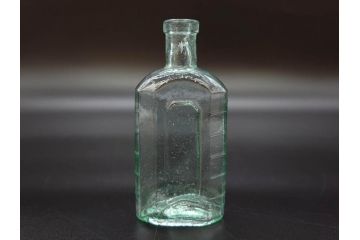 大正〜昭和初期　レトロな雰囲気を盛り上げるボトル瓶5点セット(ガラスビン、ガラス瓶、硝子、薬瓶、花瓶、花入、花器)(R-076947)