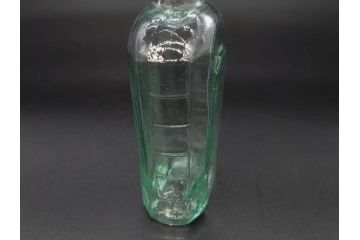 大正〜昭和初期　レトロな雰囲気を盛り上げるボトル瓶5点セット(ガラスビン、ガラス瓶、硝子、薬瓶、花瓶、花入、花器)(R-076947)