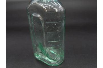大正〜昭和初期　レトロな雰囲気を盛り上げるボトル瓶5点セット(ガラスビン、ガラス瓶、硝子、薬瓶、花瓶、花入、花器)(R-076947)