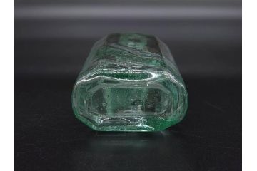 大正〜昭和初期　レトロな雰囲気を盛り上げるボトル瓶5点セット(ガラスビン、ガラス瓶、硝子、薬瓶、花瓶、花入、花器)(R-076947)