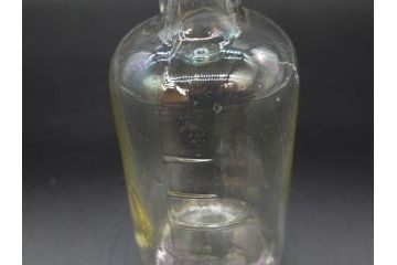 大正〜昭和初期　レトロな雰囲気を盛り上げるボトル瓶5点セット(ガラスビン、ガラス瓶、硝子、薬瓶、花瓶、花入、花器)(R-076947)
