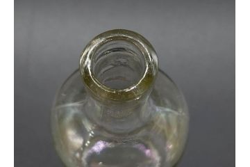 大正〜昭和初期　レトロな雰囲気を盛り上げるボトル瓶5点セット(ガラスビン、ガラス瓶、硝子、薬瓶、花瓶、花入、花器)(R-076947)