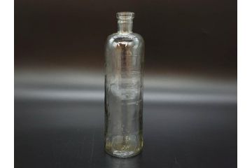 大正〜昭和初期　レトロな雰囲気を醸し出すボトル瓶5点セット(ガラスビン、ガラス瓶、硝子、薬瓶、花瓶、花入、花器)(R-076948)