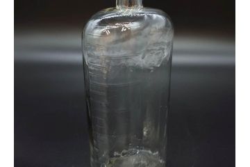大正〜昭和初期　レトロな雰囲気を醸し出すボトル瓶5点セット(ガラスビン、ガラス瓶、硝子、薬瓶、花瓶、花入、花器)(R-076948)