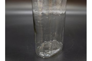 大正〜昭和初期　レトロな雰囲気を醸し出すボトル瓶5点セット(ガラスビン、ガラス瓶、硝子、薬瓶、花瓶、花入、花器)(R-076948)