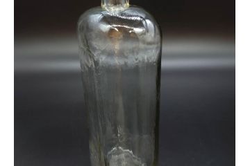 大正〜昭和初期　レトロな雰囲気を醸し出すボトル瓶5点セット(ガラスビン、ガラス瓶、硝子、薬瓶、花瓶、花入、花器)(R-076948)