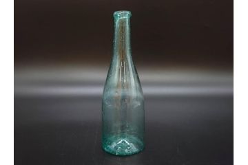 大正〜昭和初期　レトロな雰囲気を醸し出すボトル瓶5点セット(ガラスビン、ガラス瓶、硝子、薬瓶、花瓶、花入、花器)(R-076948)