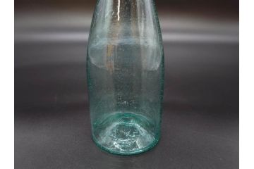 大正〜昭和初期　レトロな雰囲気を醸し出すボトル瓶5点セット(ガラスビン、ガラス瓶、硝子、薬瓶、花瓶、花入、花器)(R-076948)