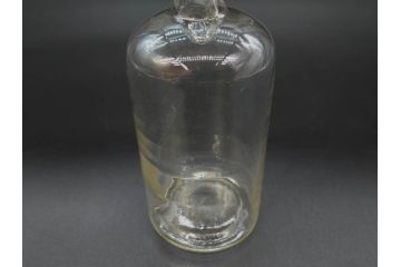大正〜昭和初期　レトロな雰囲気を醸し出すボトル瓶5点セット(ガラスビン、ガラス瓶、硝子、薬瓶、花瓶、花入、花器)(R-076948)