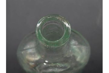 大正〜昭和初期　レトロな雰囲気を醸し出すボトル瓶5点セット(ガラスビン、ガラス瓶、硝子、薬瓶、花瓶、花入、花器)(R-076948)