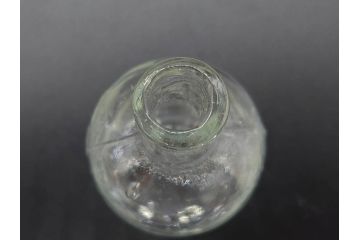 大正〜昭和初期　レトロな雰囲気を醸し出すボトル瓶5点セット(ガラスビン、ガラス瓶、硝子、薬瓶、花瓶、花入、花器)(R-076948)