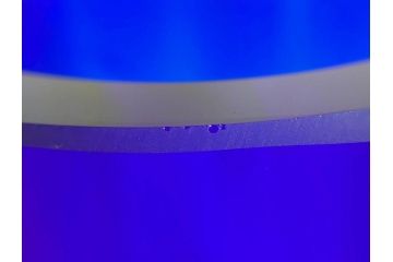 昭和レトロ　特大　ユニークなフォルムが目を惹くアクセントになるフラワーベース(スウィングベース、花瓶、花入れ、花器、オブジェ、ホームインテリア、ディスプレイ、ブルー)(R-076962)