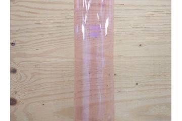 昭和レトロ　特大　グラデーションが美しいフラワーベース(花瓶、花入れ、花器、オブジェ、ホームインテリア、ディスプレイ、ブルー、ピンク、アートガラス)(R-076988)