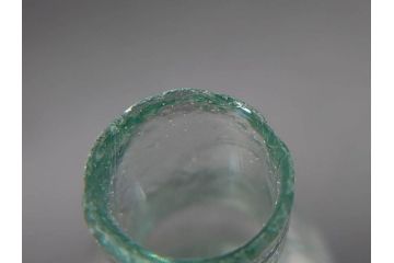 戦前　当時物　瓢箪型　気泡や絶妙なフォルムが味わいのあるニッキ水瓶5個セット(豆ガラス、ちびニッキ水、ガラス容器、駄菓子屋ビン、ペロペロ、レトロガラス、一輪挿し、ひょうたん)(R-076990)