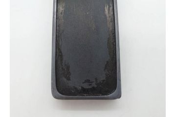 明治〜大正期　漆芸家　金城一国斎　桐製　鎌倉彫　根来塗り　糸瓜紋　高盛絵　へちまの彫りが目を引く木製の硯箱(水滴、水指し、書道具、小箱、木箱、ヘチマ)(R-076995)