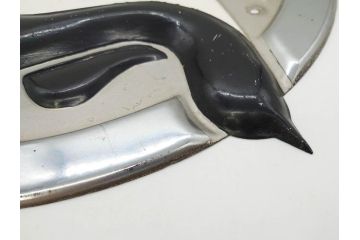 当時物　希少品　日本国有鉄道　国鉄バス　つばめマーク　エンブレム2点セット(左向き、シンボルマーク、ヘッドマーク、プレート、看板、スワローマーク)(R-076997)