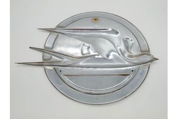 当時物　希少品　日本国有鉄道　国鉄バス　つばめマーク　エンブレム2点セット(左向き、シンボルマーク、ヘッドマーク、プレート、看板、スワローマーク)(R-076997)