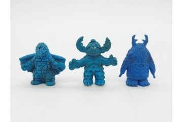 当時物　昭和レトロ　ポピー　怪獣　ウルトラマン　大量　消しゴム等126個セット(円谷プロ、東宝、ウルトラ兄弟、キングギドラ、怪獣ケシゴム、ガシャポン、ガチャガチャ、フィギュア、おもちゃ、オモチャ、玩具)(R-077000)