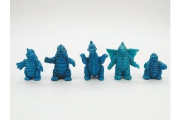 当時物　昭和レトロ　ポピー　怪獣　ウルトラマン　大量　消しゴム等130個セット(円谷プロ、東宝、ウルトラ兄弟、キングジョー、カネゴン、バルタン星人、怪獣ケシゴム、ガシャポン、ガチャガチャ、フィギュア、おもちゃ、オモチャ、玩具)(R-077001)