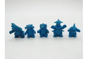 当時物　昭和レトロ　ポピー　怪獣　ウルトラマン　大量　消しゴム等128個セット(円谷プロ、東宝、ウルトラ兄弟、ダダ、エレキング、バルタン星人、怪獣ケシゴム、ガシャポン、ガチャガチャ、フィギュア、おもちゃ、オモチャ、玩具)(R-077002)