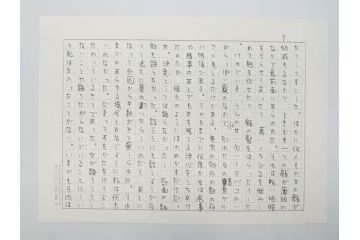 特別限定愛蔵版　開高健　「夏の闇」　原寸408枚　直筆原稿(2008年、開高記念会、直筆、二重箱付)(R-077004)