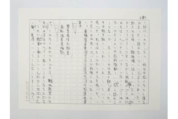 特別限定愛蔵版　開高健　「夏の闇」　原寸408枚　直筆原稿(2008年、開高記念会、直筆、二重箱付)(R-077004)