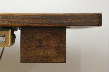 ジャンク品　和製アンティーク　中島ミシン　CIRDAR(サーダー) TF-3S　靴用　厚地専用機　腕ミシン　足踏みミシン(ミシンテーブル、ミシン台、工業用ミシン、ディスプレイ、SINGER、シンガー、18型)(R-077014)