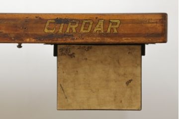 ジャンク品　和製アンティーク　中島ミシン　CIRDAR(サーダー) TF-1　靴用　厚地専用機　腕ミシン　足踏みミシン(ミシンテーブル、ミシン台、工業用ミシン、ディスプレイ、SINGER、シンガー、18型)(R-077021)