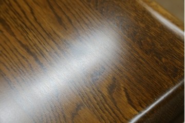 中古　希少な廃盤品　IDC大塚家具取り扱い　起立木工　ナラ材　メッペルシリーズ　キャスター付きバーカウンター　(R-077023)
