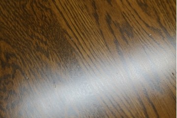 中古　希少な廃盤品　IDC大塚家具取り扱い　起立木工　ナラ材　メッペルシリーズ　キャスター付きバーカウンター　(R-077023)
