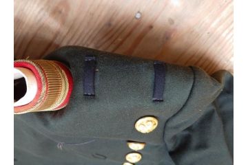当時物　旧日本軍　准尉　大礼服　正帽　肩章　トランク(尉官、軍帽、軍服、軍衣、陸軍、憲兵、正衣、正装、礼服上下)(R-077055)
