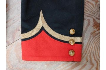当時物　旧日本軍　准尉　大礼服　正帽　肩章　トランク(尉官、軍帽、軍服、軍衣、陸軍、憲兵、正衣、正装、礼服上下)(R-077055)