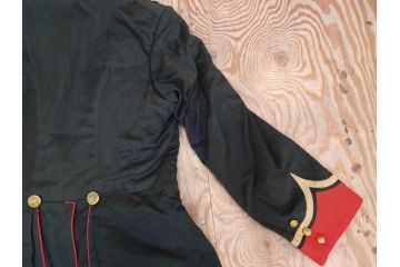 当時物　旧日本軍　准尉　大礼服　正帽　肩章　トランク(尉官、軍帽、軍服、軍衣、陸軍、憲兵、正衣、正装、礼服上下)(R-077055)