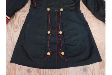 当時物　旧日本軍　准尉　大礼服　正帽　肩章　トランク(尉官、軍帽、軍服、軍衣、陸軍、憲兵、正衣、正装、礼服上下)(R-077055)