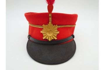 当時物　旧日本軍　准尉　大礼服　正帽　肩章　トランク(尉官、軍帽、軍服、軍衣、陸軍、憲兵、正衣、正装、礼服上下)(R-077055)