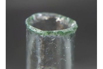 戦前　当時物　瓢箪型　気泡や絶妙なフォルムが味わいのあるニッキ水瓶5個セット(豆ガラス、ちびニッキ水、ガラス容器、駄菓子屋ビン、ペロペロ、レトロガラス、一輪挿し、ひょうたん)(R-077061)
