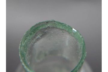 戦前　当時物　瓢箪型　気泡や絶妙なフォルムが味わいのあるニッキ水瓶5個セット(豆ガラス、ちびニッキ水、ガラス容器、駄菓子屋ビン、ペロペロ、レトロガラス、一輪挿し、ひょうたん)(R-077062)