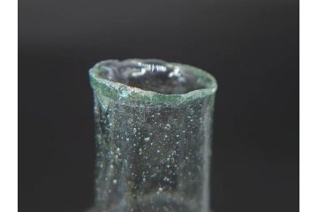 戦前　当時物　瓢箪型　気泡や絶妙なフォルムが味わいのあるニッキ水瓶5個セット(豆ガラス、ちびニッキ水、ガラス容器、駄菓子屋ビン、ペロペロ、レトロガラス、一輪挿し、ひょうたん)(R-077064)