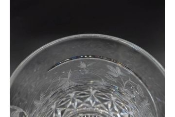 フランス　Baccarat　バカラ　特別限定　希少　1989-5/80　きらめく上品なカットが美しいビアマグ(フルレッドクリスタルガラス、ジョッキ、グラス、ケース付き、証明書付き)(R-077068)