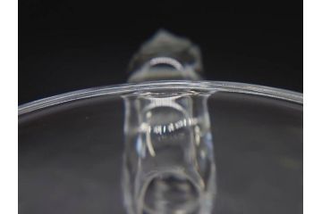 フランス　Baccarat　バカラ　特別限定　希少　1989-5/80　きらめく上品なカットが美しいビアマグ(フルレッドクリスタルガラス、ジョッキ、グラス、ケース付き、証明書付き)(R-077068)