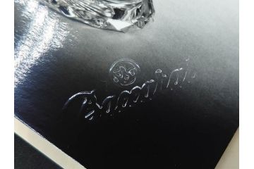 フランス　Baccarat　バカラ　特別限定　希少　1989-5/80　きらめく上品なカットが美しいビアマグ(フルレッドクリスタルガラス、ジョッキ、グラス、ケース付き、証明書付き)(R-077068)